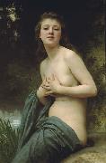 William-Adolphe Bouguereau Spring Breeze painting